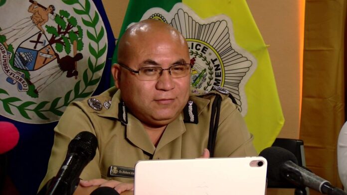 Belize Commissioner of Police Dr. Richard Rosado