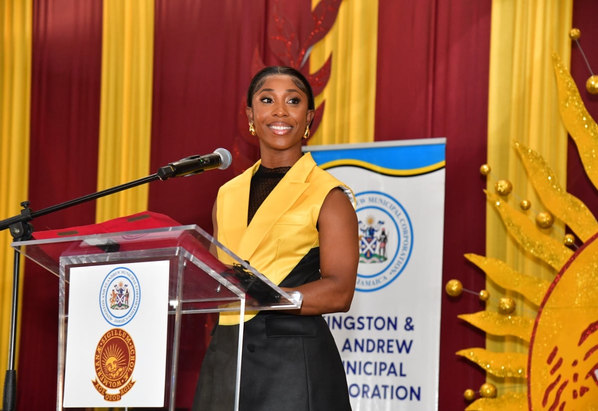 Shelly-Ann Fraser-Pryce urges young athletes to chase their dreams