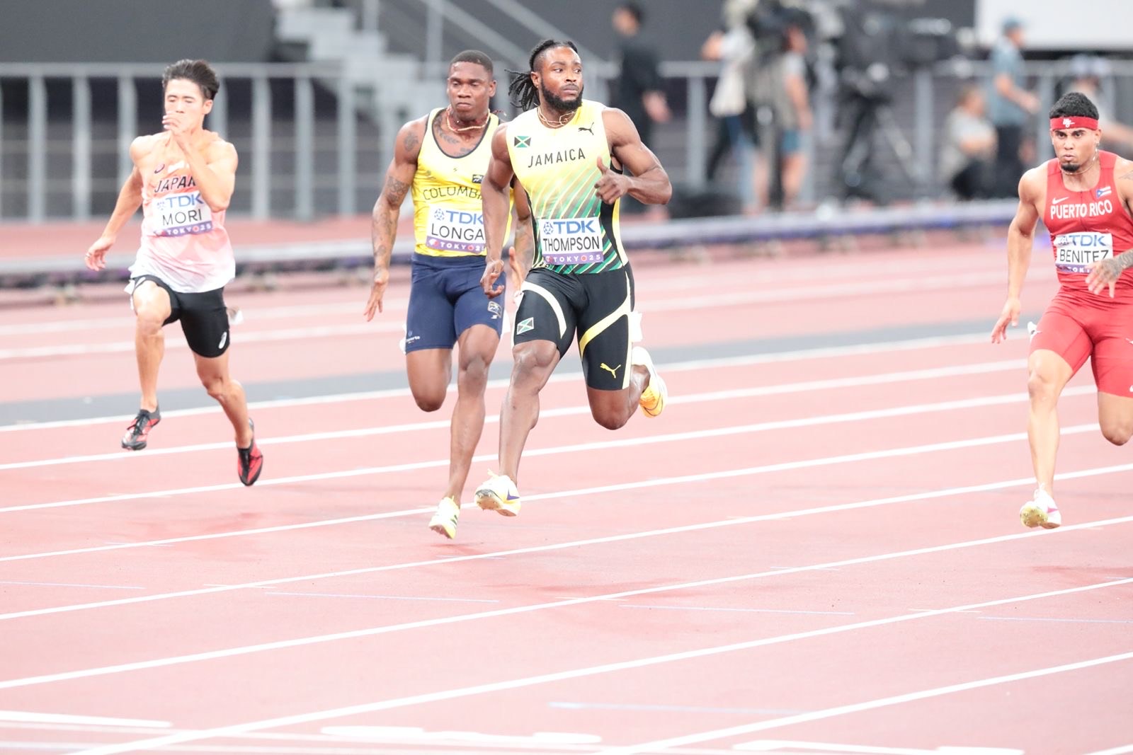 Jamaica, USA, South Africa double up in explosive 100m final line-up