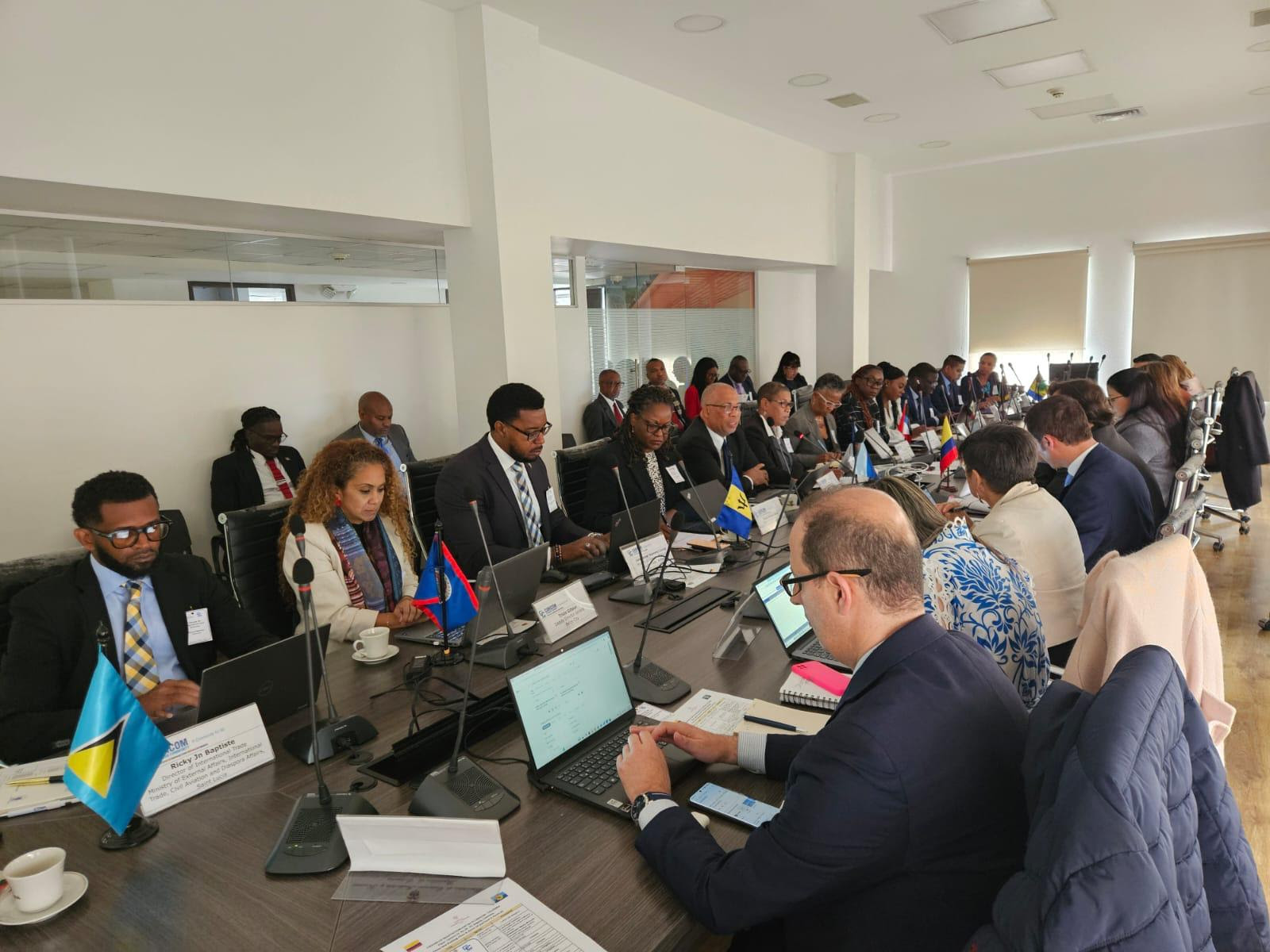 CARICOM, Colombia advance trade talks in Bogotá