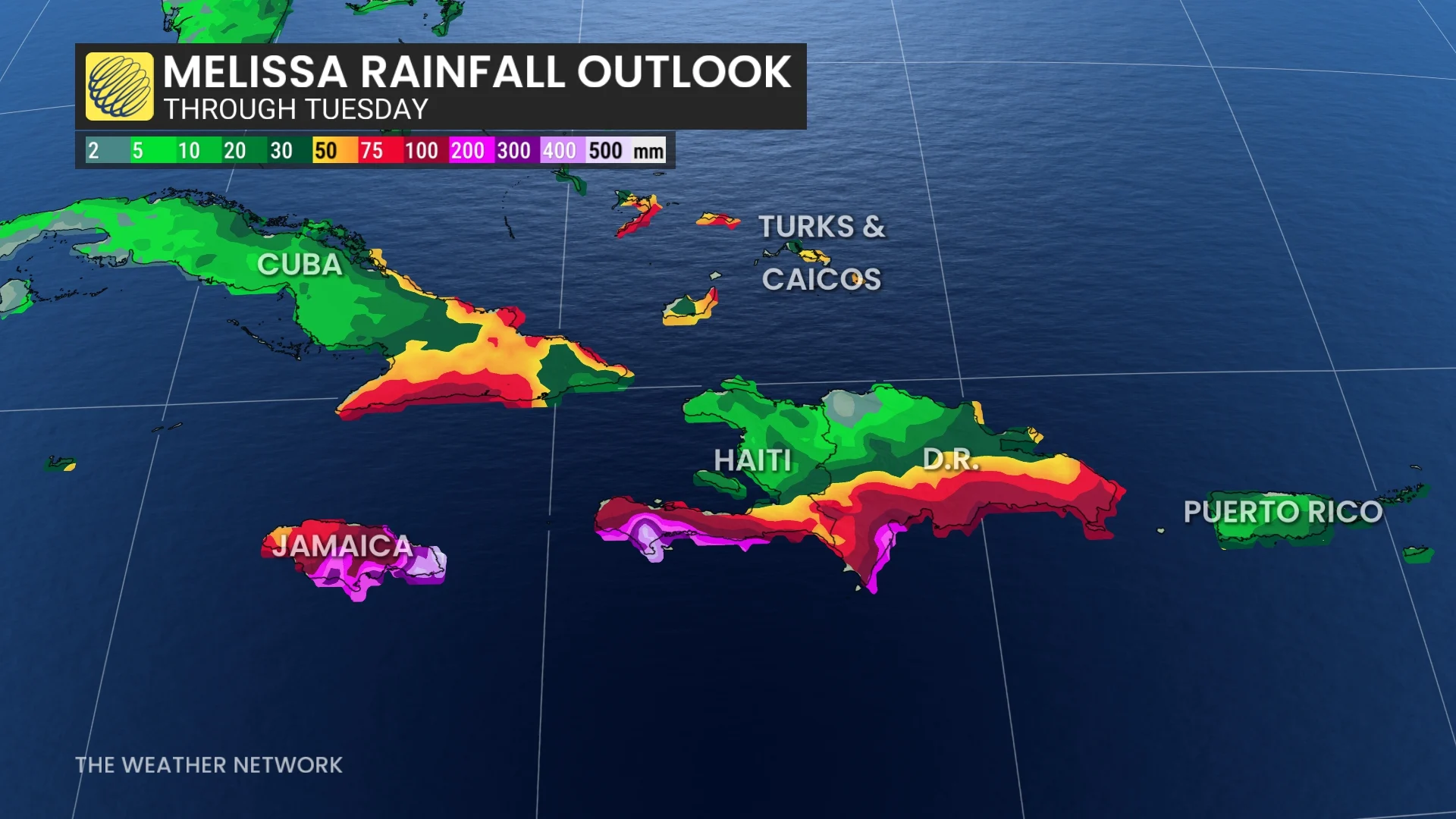 One dead in Haiti as Tropical Storm Melissa nears Jamaica
