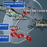 #EyeOnMelissa: Tropical Storm Melissa forecast to strike Jamaica as major hurricane early next week