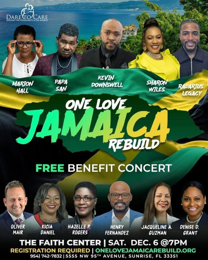 One Love Jamaica Rebuild concert