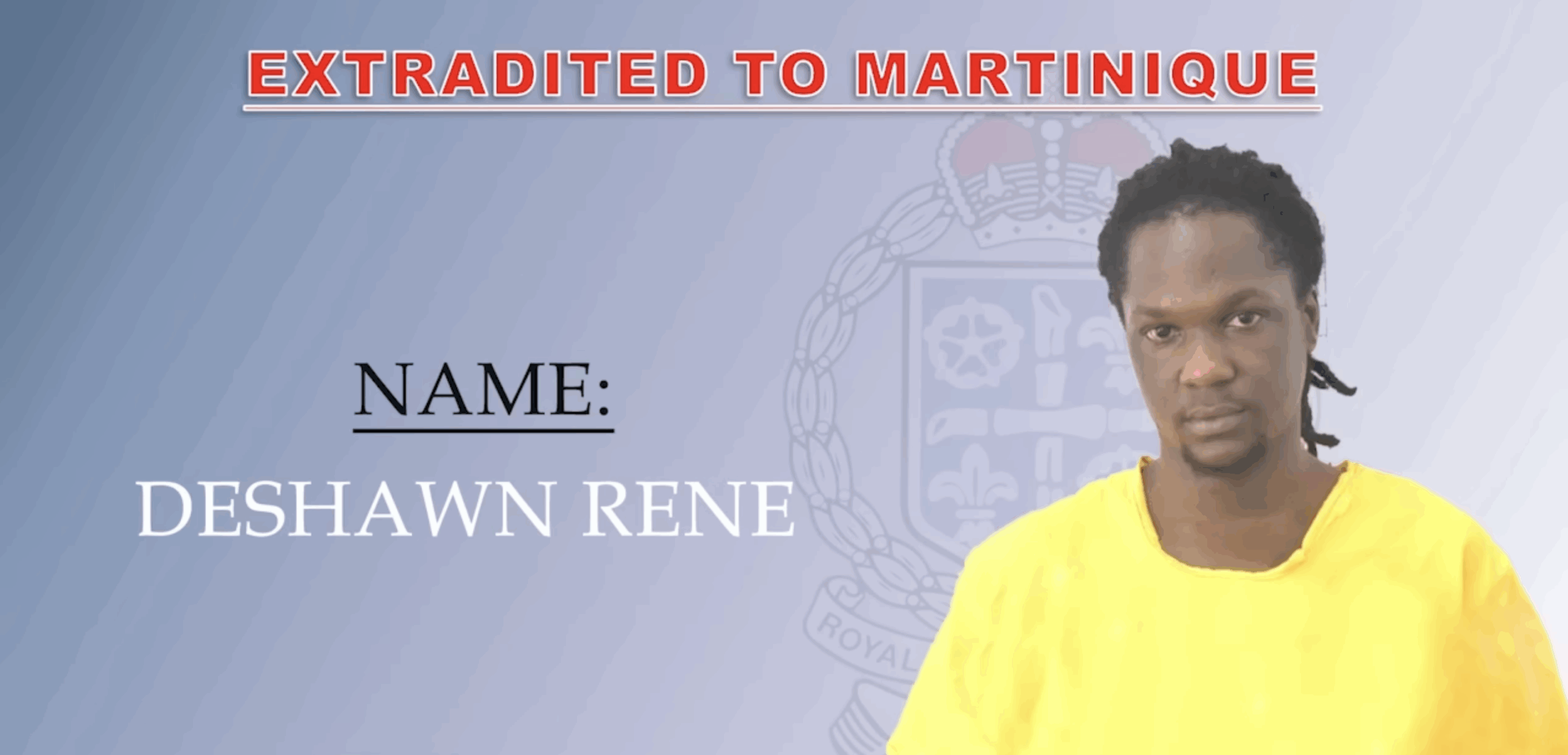 Saint Lucian extradited to Martinique on murder and fraud charges