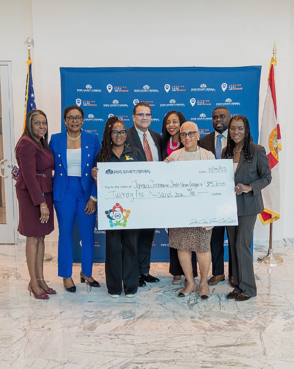 Dade County Federal Credit Union donates $25,000 to support Jamaica’s Hurricane Melissa recovery