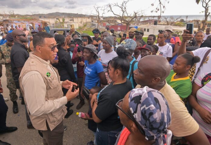 Prime Minister Andrew Holness