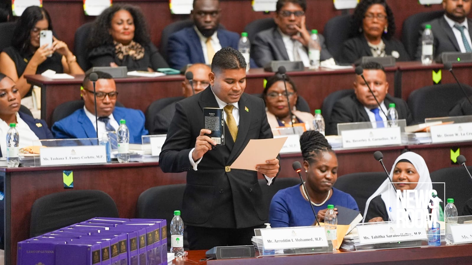 Azruddin Mohamed sworn in as Guyana MP despite US sanctions and extradition case