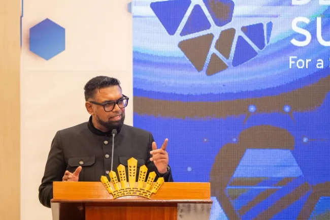 Guyana’s President Ali sets 2030 deadline for gas monetisation