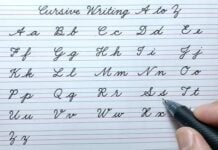 Florida mandates cursive instruction in elementary schools under new education law cursive writing