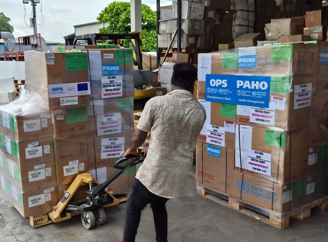 PAHO/WHO supports Haiti’s health response after Hurricane Melissa