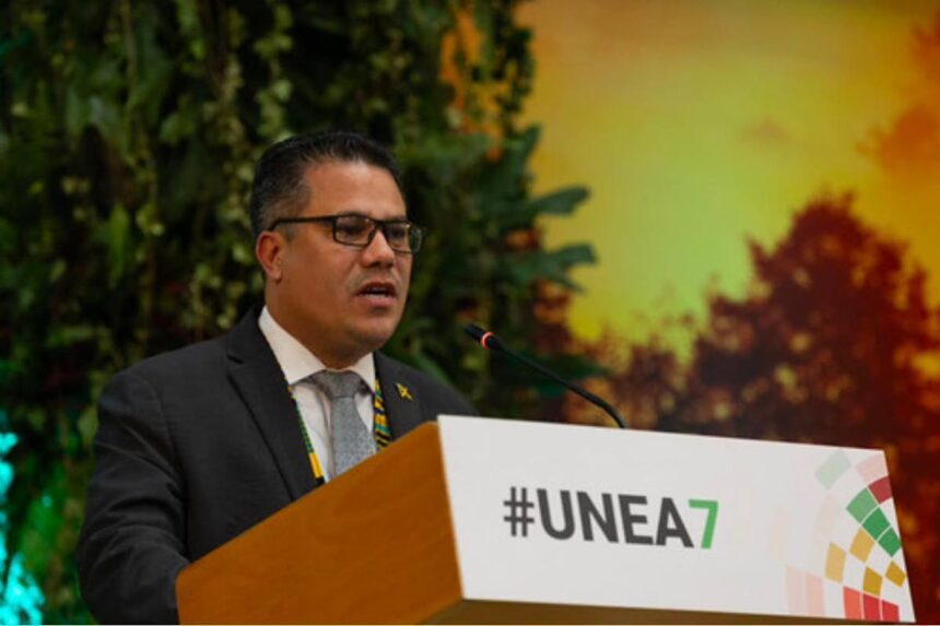 Jamaica’s Matthew Samuda vows inclusive leadership as new UNEA President