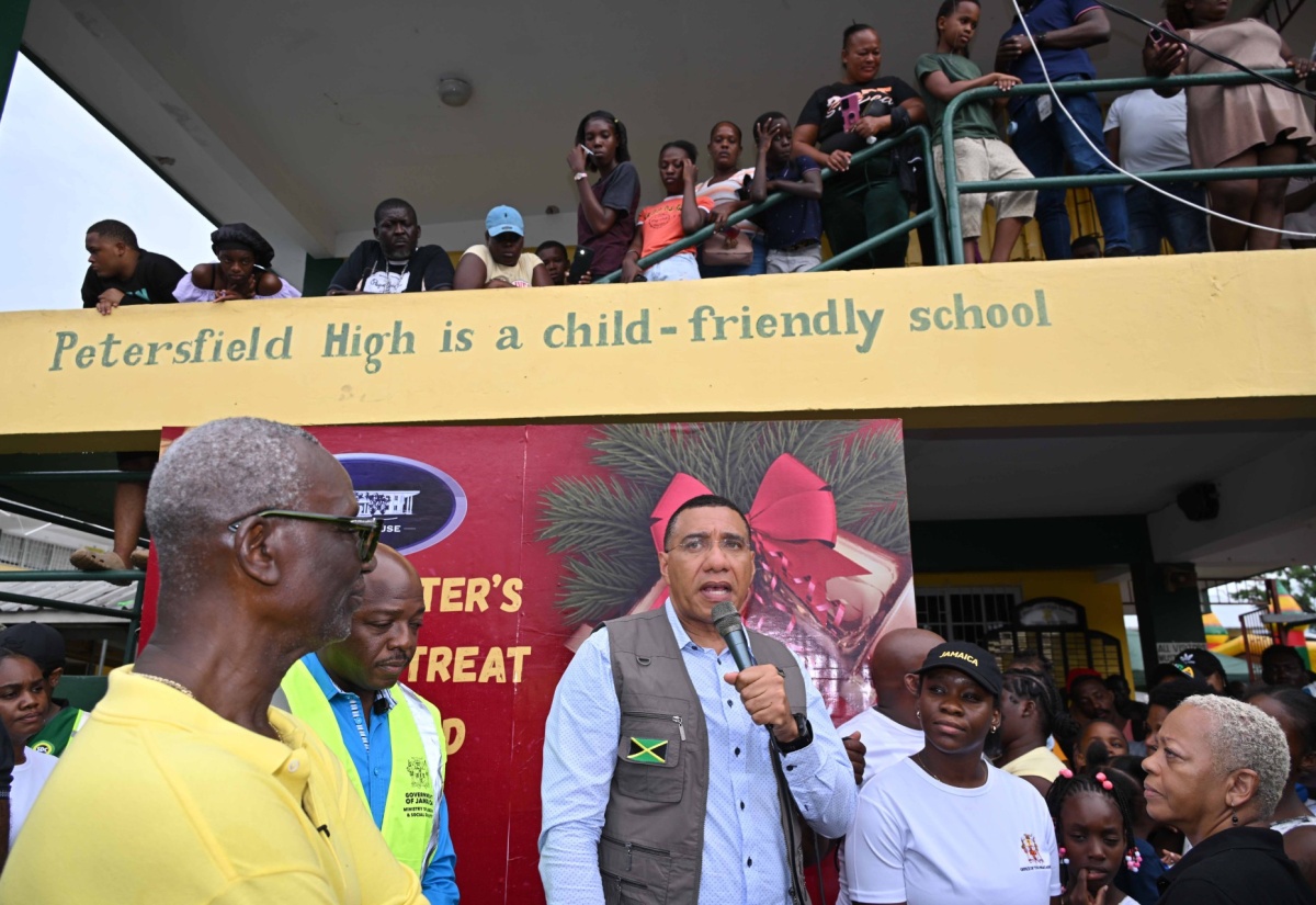 PM Holness reassures Jamaicans there is no ban on Christmas parties
