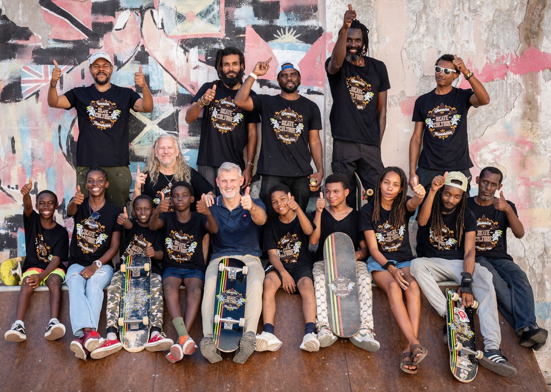 Germaican Skate Tour ignites downtown Kingston with youth, culture, and Olympic dreams