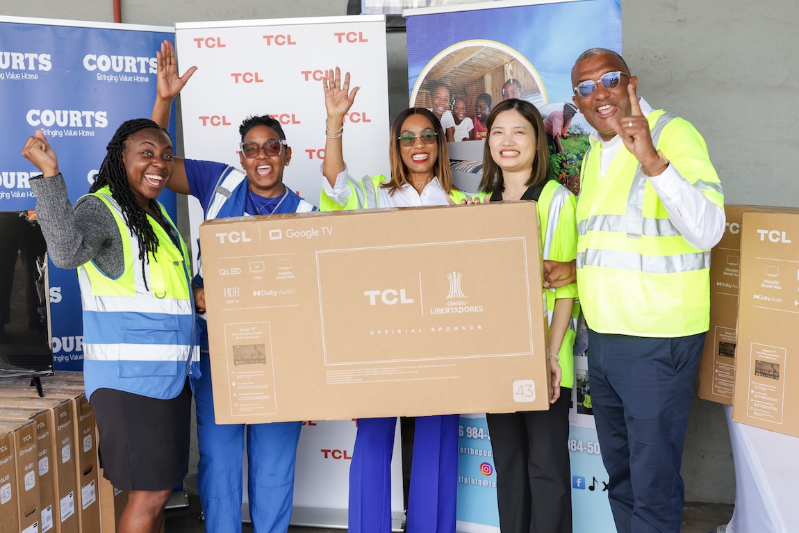 TCL donates 100 televisions to support Hurricane Melissa recovery in Jamaica