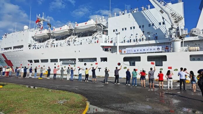 Jamaica china ship