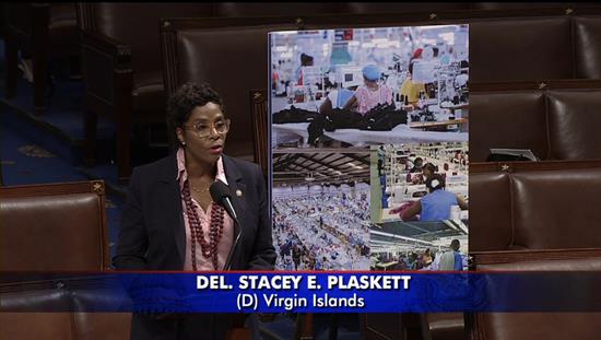 Rep. Plaskett celebrates as US House passes bill to extend key trade program for Haiti