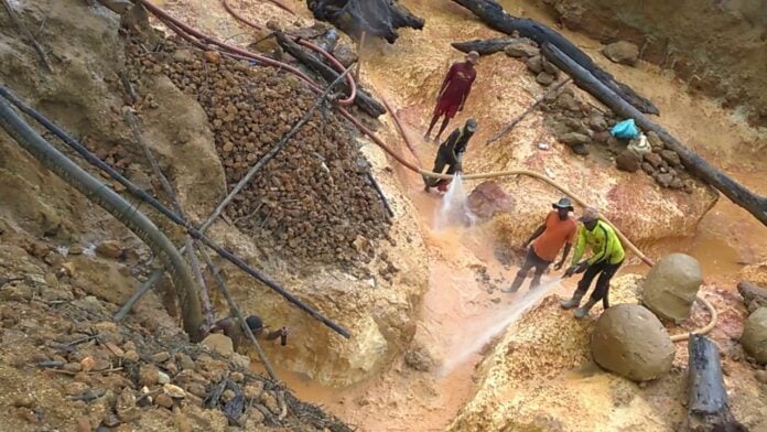Gold miners Guyana