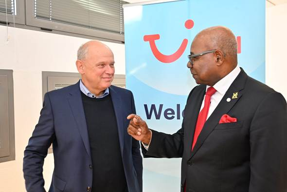 Jamaica, TUI Group hold talks to expand tourism reach in Latin America, Eastern Europe