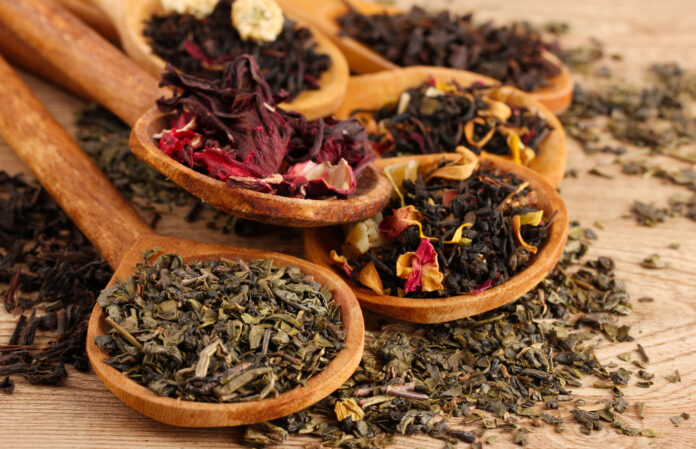 loose-leaf teas