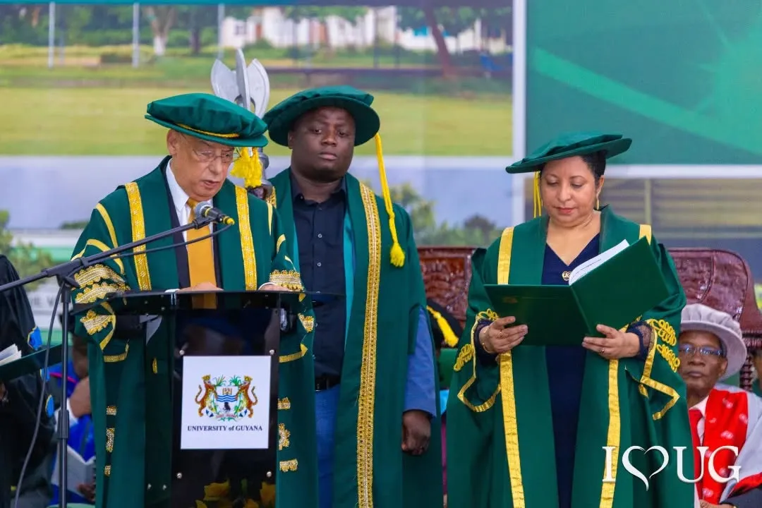 Sir Ronald Sanders installed as University of Guyana’s 11th chancellor