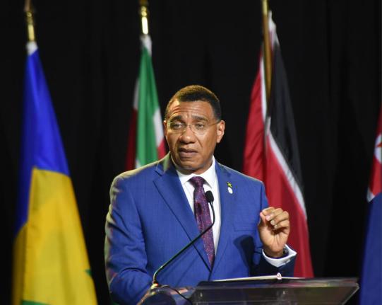 Jamaica’s PM Holness warns Cuban crisis will ripple across Caribbean