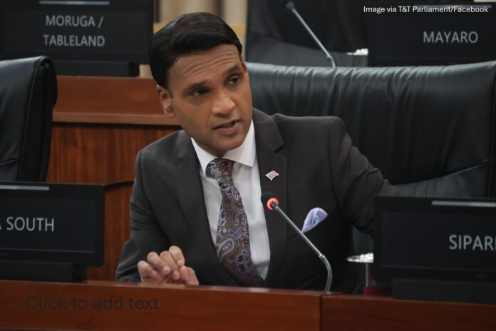 Trinidad and Tobago Public Utilities Minister Barry Padarath