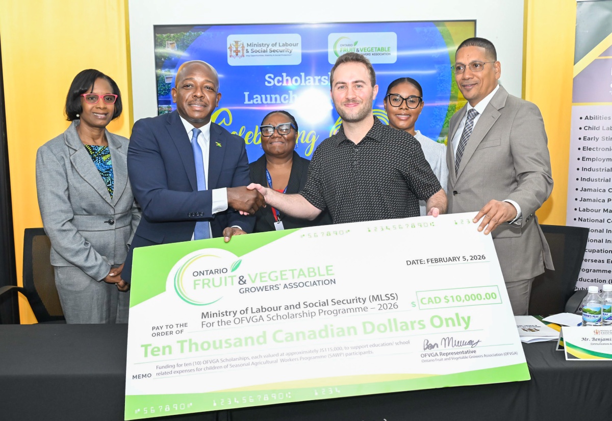 Scholarship launched for children of Jamaican farm workers in Canada
