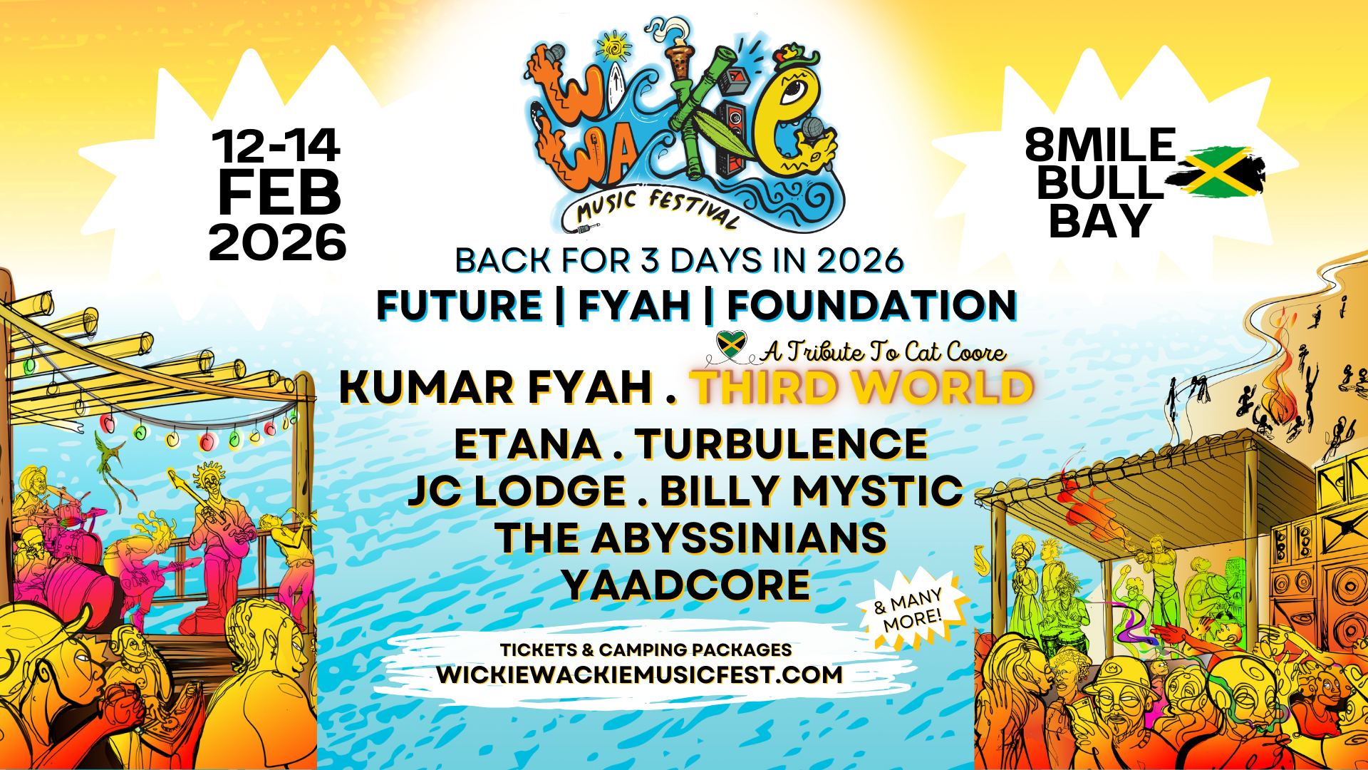 Reggae Pilgrimage of a Lifetime: Wickie Wackie Music Festival is Next Week In Jamaica