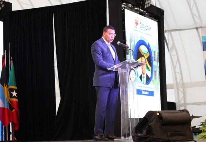Prime Minister Andrew Holness