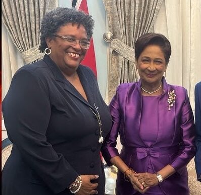 CARICOM disagreements will be handled privately, say Mottley and Persad-Bissessar