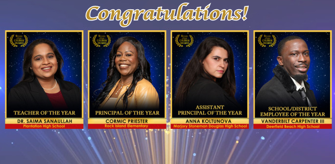 Broward Schools celebrate top educators and staff at 2026 Caliber Awards