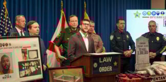 Florda AG announces 51 arrests, major drug seizures in Central Florida gang probe