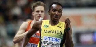 Farquharson’s flying anchor leg lifts Jamaica to bronze as World Indoors close