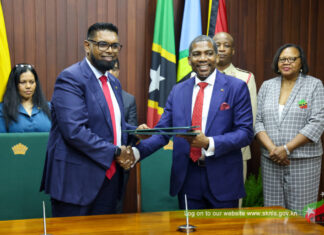 Saint Kitts and Nevis, Guyana ink key agreements to boost agriculture, security, and digital governance