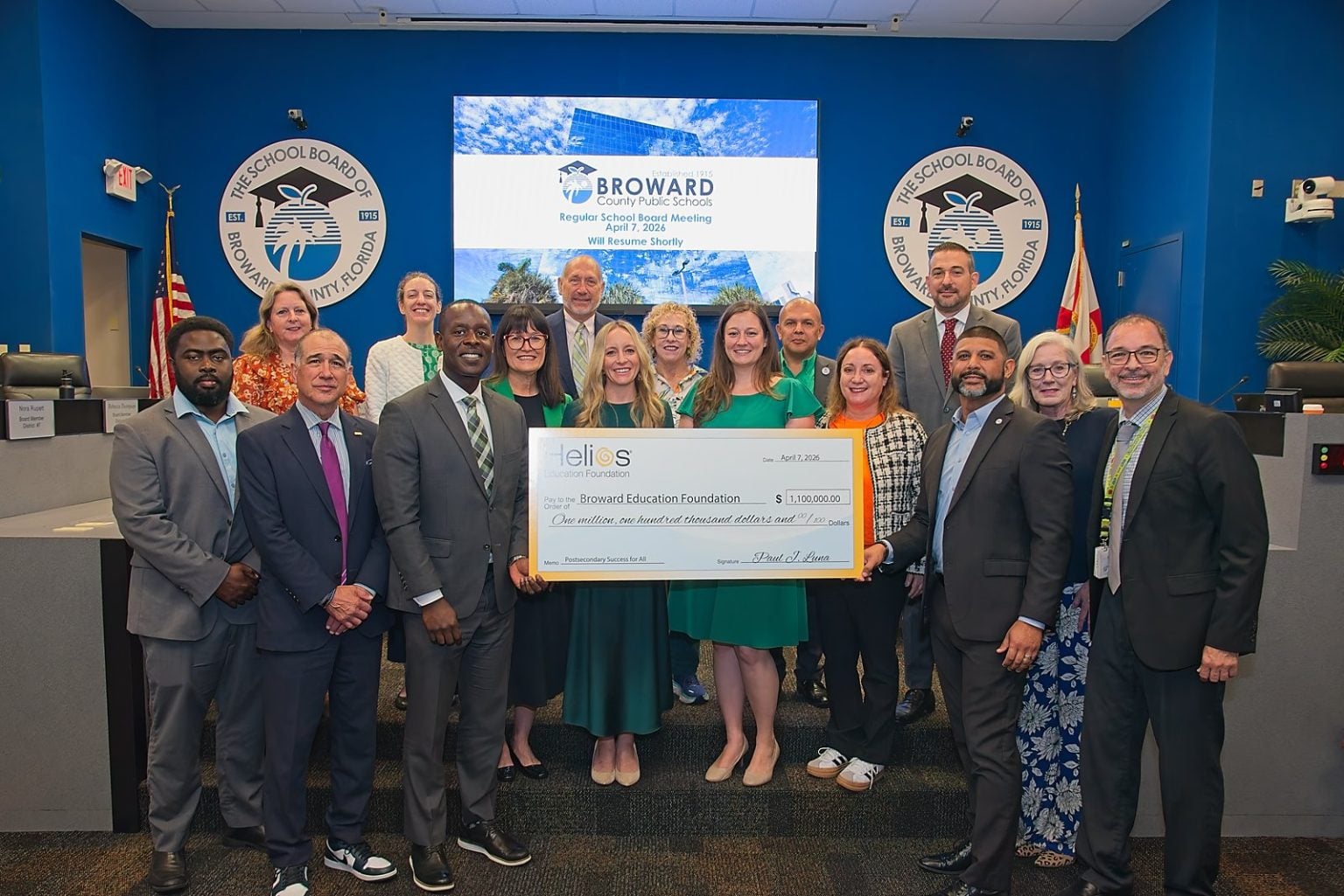 Over 24,000 Broward students to benefit from $1.1 million school grant
