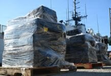 US Coast Guard offloads over $53M in cocaine seized in Caribbean Sea