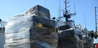 US Coast Guard offloads over $53M in cocaine seized in Caribbean Sea