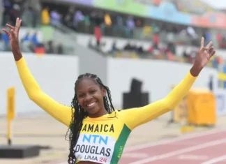 Sprint queen Shanoya Douglas delivers historic statement as Jamaica extends CARIFTA reign to 40 years Shanoya Douglas