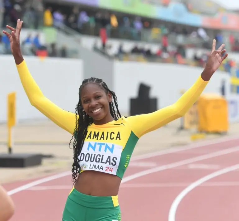 Jamaica tightens grip on CARIFTA as Douglas powers U20 relay gold charge