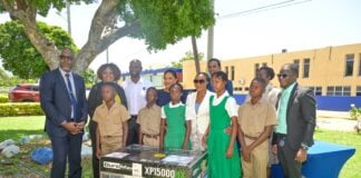 20 generators donated to schools most affected by Hurricane Melissa