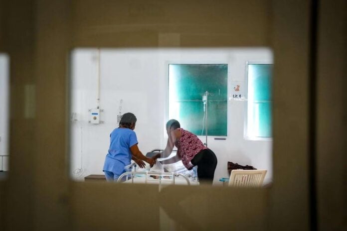 healthcare collapses in Haiti