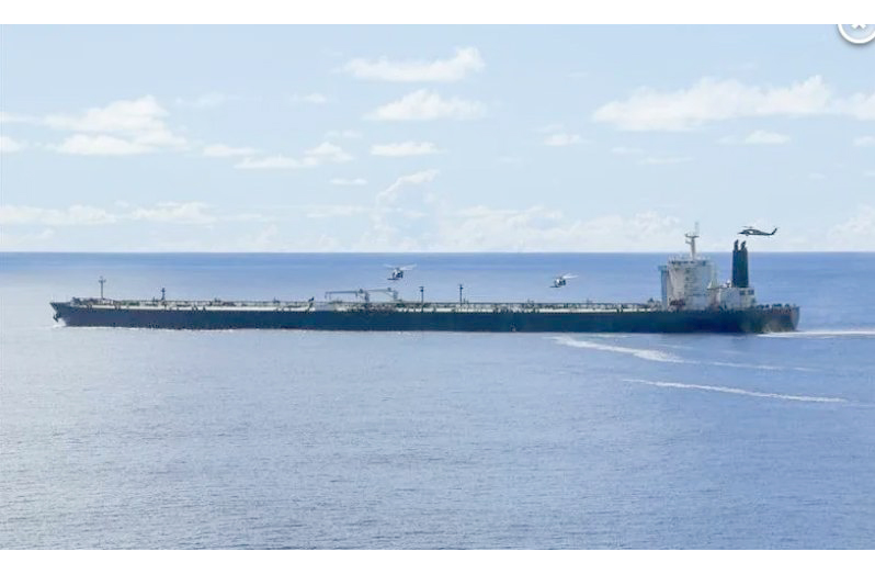 Guyana says seized oil tanker falsely using its flag in sanctions case