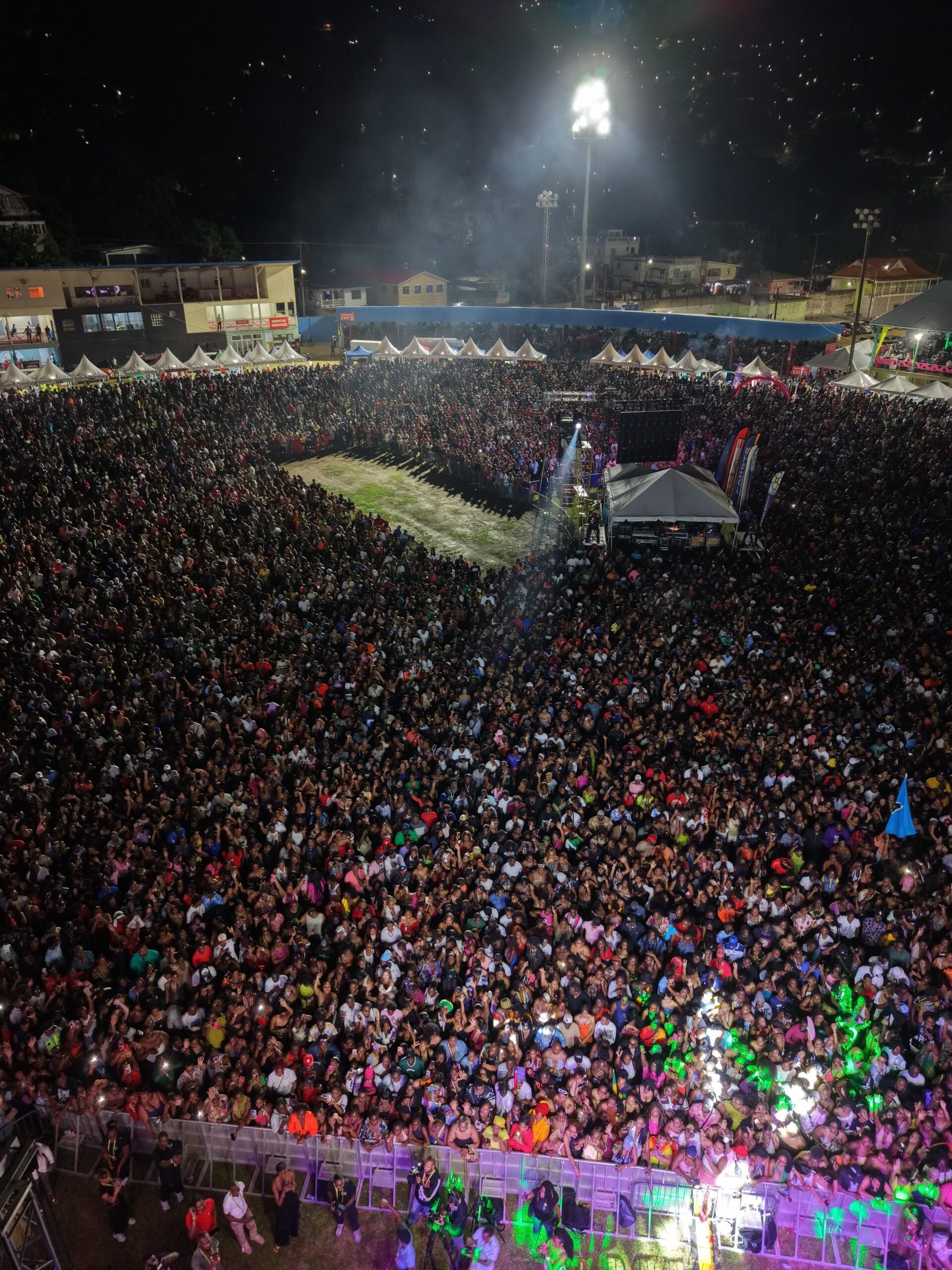 Saint Lucia Jazz Festival opens to record-breaking crowd of over 12,000