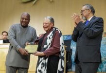 Bahamas’ Dr. Merceline Dahl-Regis receives WHO Global Health Leaders Award