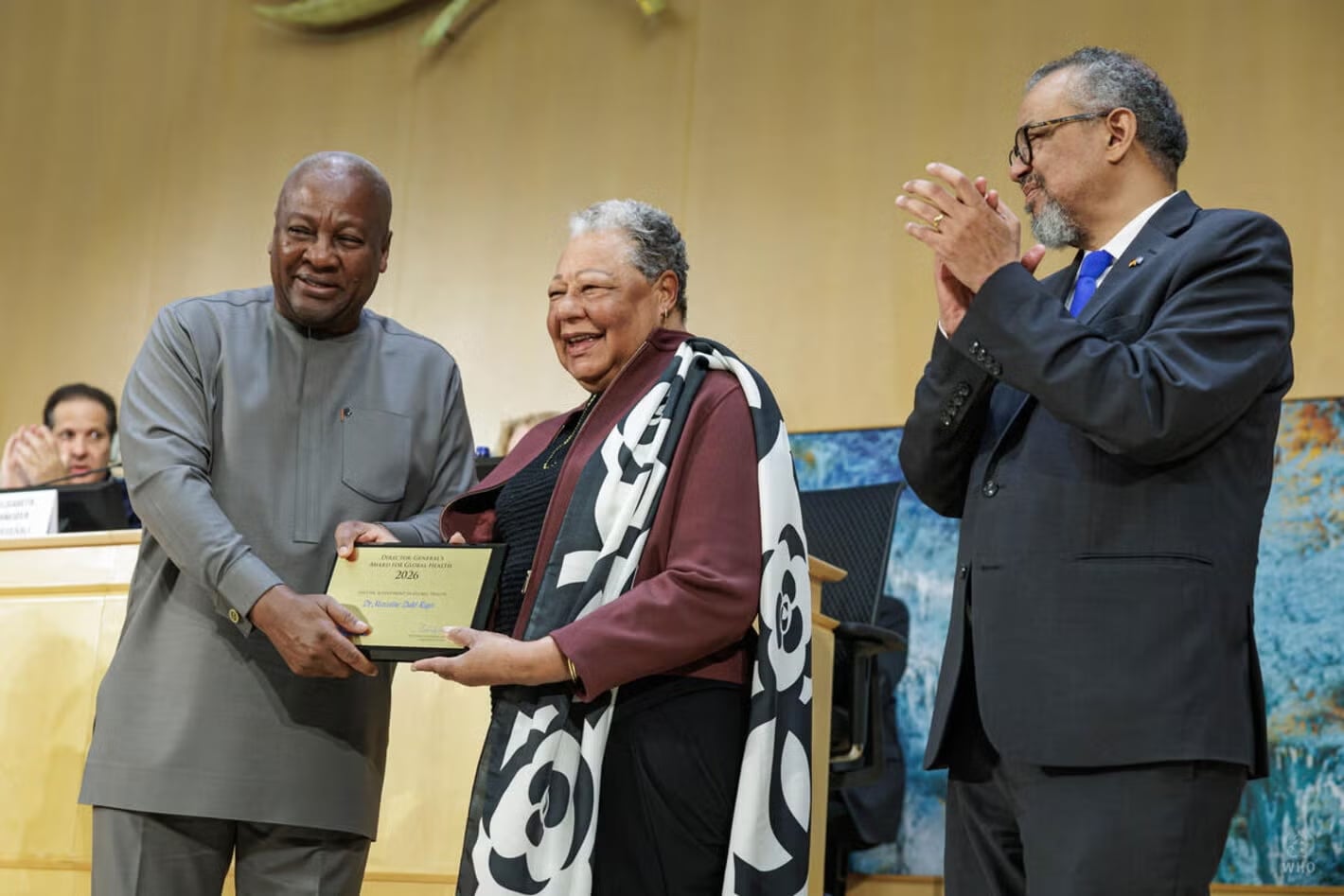 Bahamas’ Dr. Merceline Dahl-Regis receives WHO Global Health Leaders Award