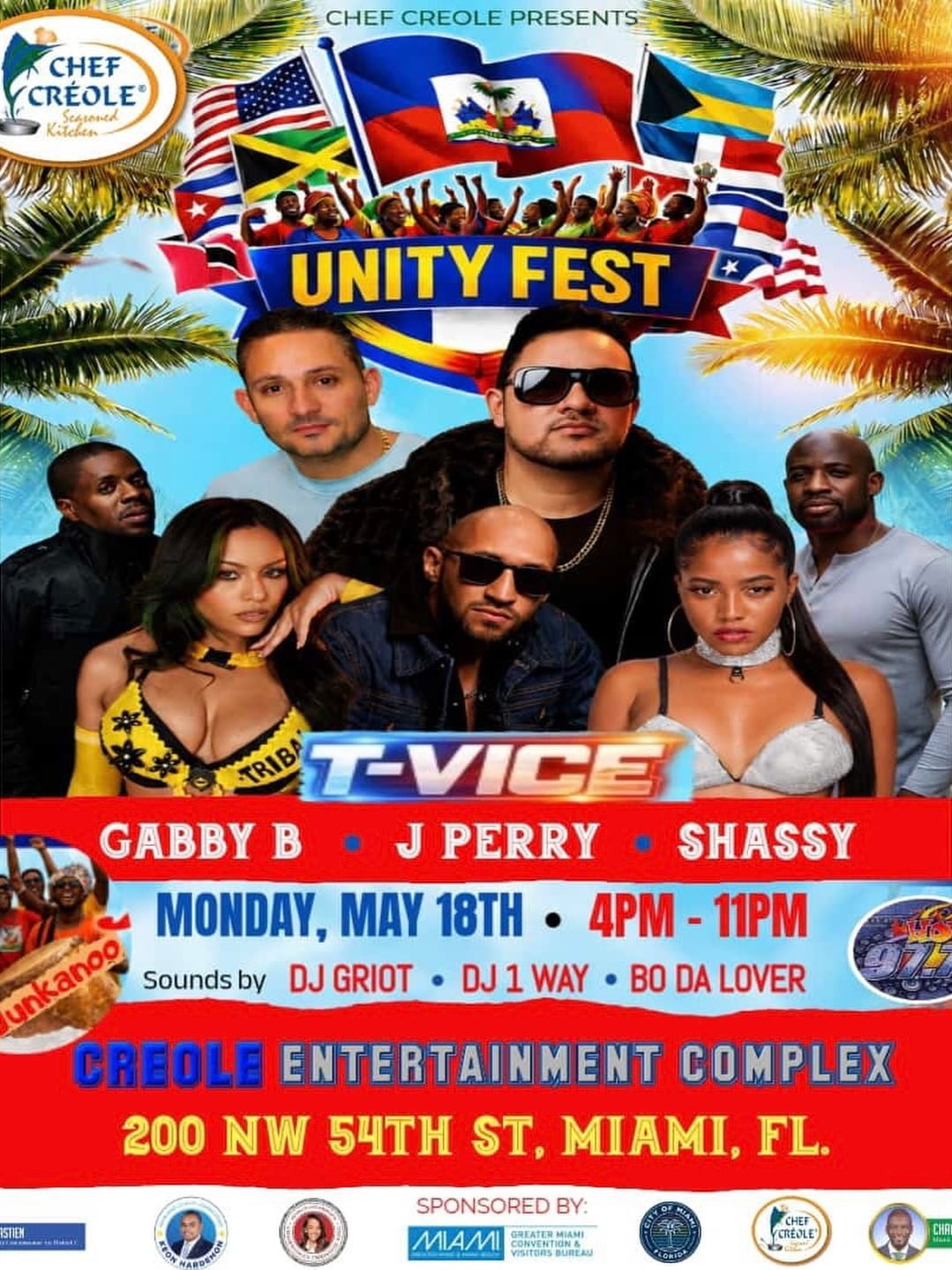 Chef Creole launches Unity Fest in Little Haiti for Haitian Flag Day celebration