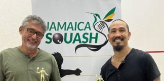 Chin survives five-game thriller as Mair claims Over-50 crown at All Jamaica Masters Squash Finals