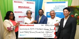 Marubeni donates US$30,000 to restore SOS Children’s Villages Jamaica homes after Hurricane Melissa