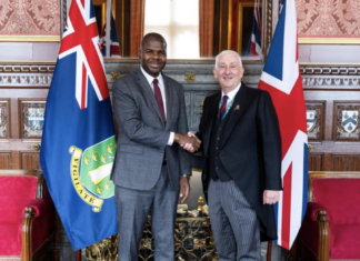 BVI Premier Wheatley holds UK talks on constitutional reform and economic cooperation
