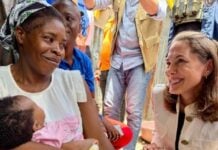 Princess Sarah Zeid of Jordan urges global responsibility during Haiti mission Haiti Princess Sarah Zeid